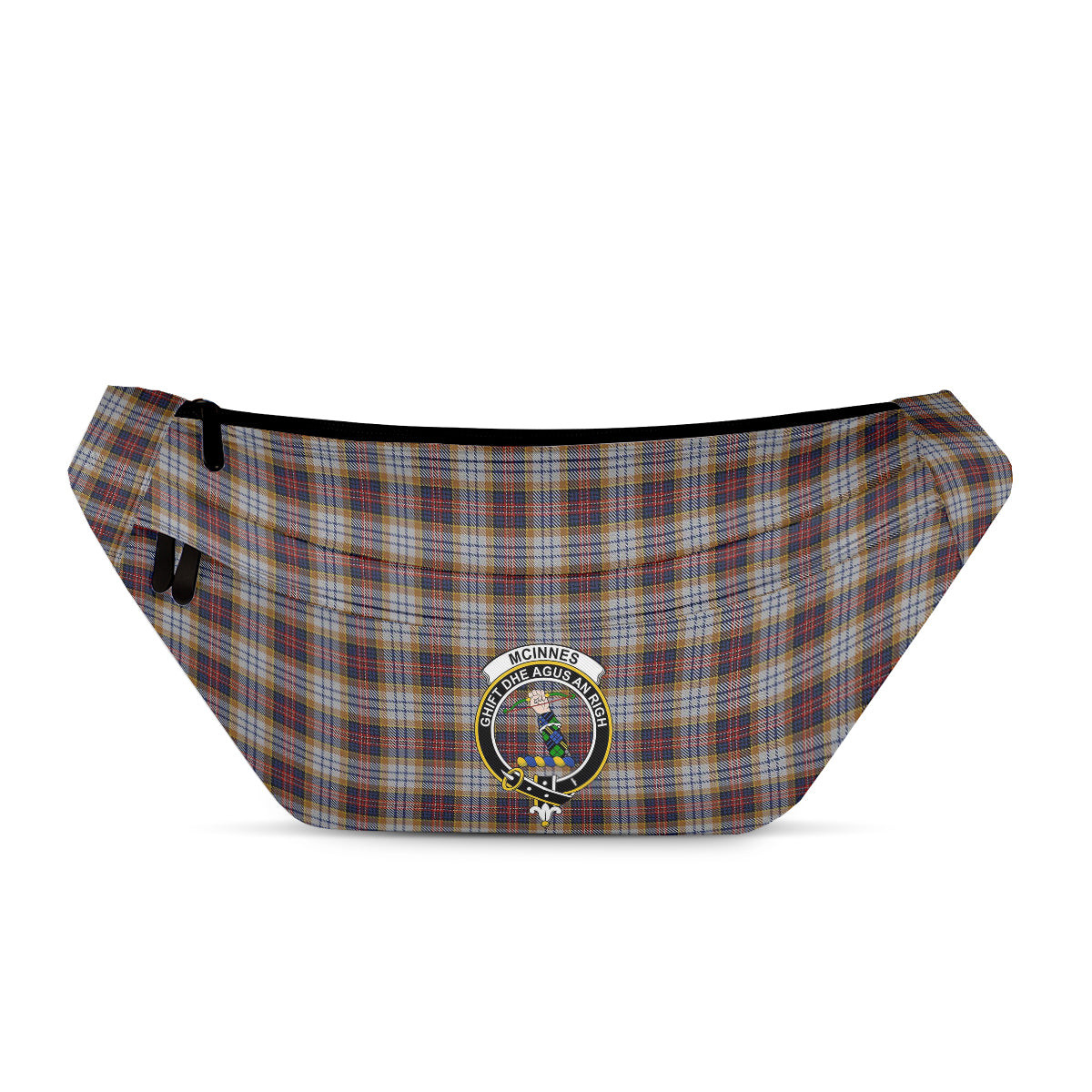 ScotsTee Shop Scottish McInnes Ancient Hunting Clan Crest Tartan Fanny Pack Plaid Waist Bag