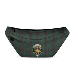 ScotsTee Shop Scottish McGillivray Hunting Modern Clan Crest Tartan Fanny Pack Plaid Waist Bag
