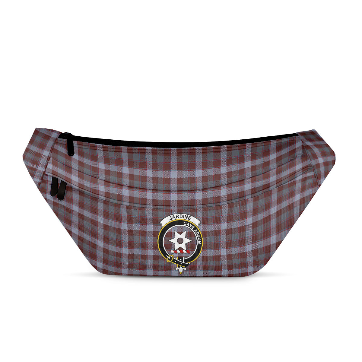 ScotsTee Shop Scottish Jardine of Castlemilk Modern Clan Crest Tartan Fanny Pack Plaid Waist Bag