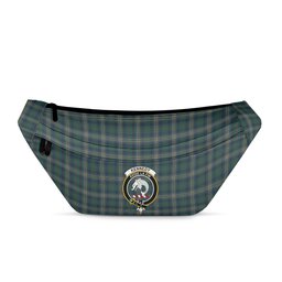 ScotsTee Shop Scottish Kennedy Modern Clan Crest Tartan Fanny Pack Plaid Waist Bag