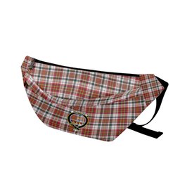 ScotsTee Shop Scottish McAlister Dress Modern Clan Crest Tartan Fanny Pack Plaid Waist Bag
