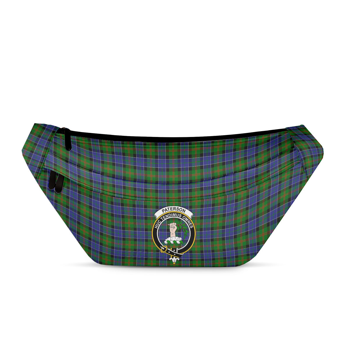 ScotsTee Shop Scottish Paterson SC Clan Crest Tartan Fanny Pack Plaid Waist Bag