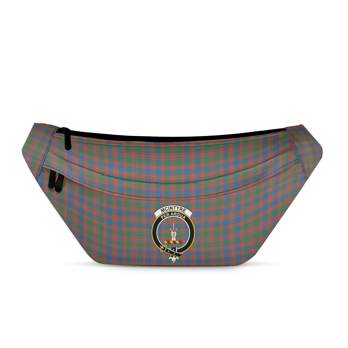 ScotsTee Shop Scottish McIntyre Ancient Clan Crest Tartan Fanny Pack Plaid Waist Bag