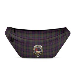 ScotsTee Shop Scottish MacDonald of Clanranald Clan Crest Tartan Fanny Pack Plaid Waist Bag