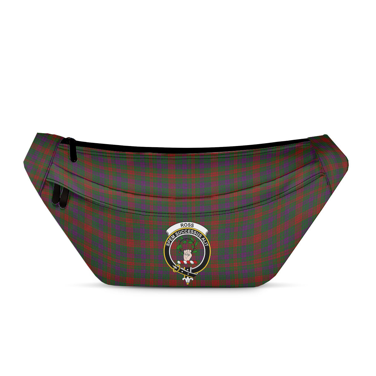 ScotsTee Shop Scottish Ross Wilsons_ Clan Crest Tartan Fanny Pack Plaid Waist Bag