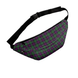 ScotsTee Shop Scottish Wilsons 158 Clan Crest Tartan Fanny Pack Plaid Waist Bag