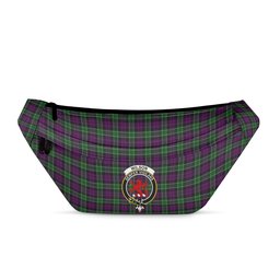ScotsTee Shop Scottish Wilsons 158 Clan Crest Tartan Fanny Pack Plaid Waist Bag