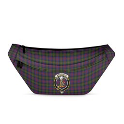ScotsTee Shop Scottish MacLennan Clan Crest Tartan Fanny Pack Plaid Waist Bag