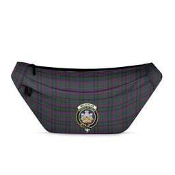 ScotsTee Shop Scottish McLachlan Hunting Clan Crest Tartan Fanny Pack Plaid Waist Bag