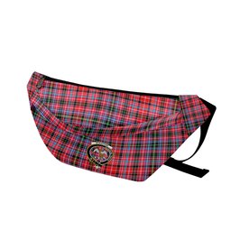 ScotsTee Shop Scottish Straiton Clan Crest Tartan Fanny Pack Plaid Waist Bag