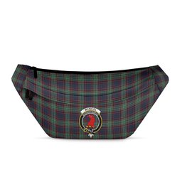 ScotsTee Shop Scottish McNicol Hunting Modern Clan Crest Tartan Fanny Pack Plaid Waist Bag