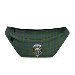 ScotsTee Shop Scottish Kennedy 2 Clan Crest Tartan Fanny Pack Plaid Waist Bag