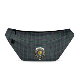 ScotsTee Shop Scottish Sinclair Hunting Modern Clan Crest Tartan Fanny Pack Plaid Waist Bag