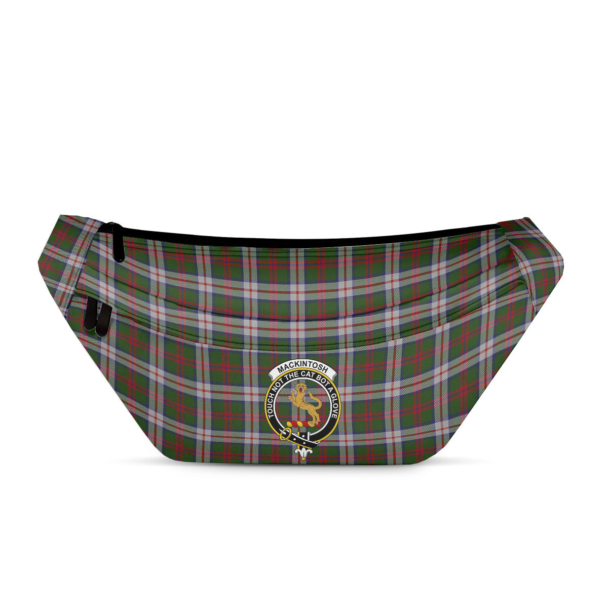 ScotsTee Shop Scottish MacKintosh Dress Scott Adie Clan Crest Tartan Fanny Pack Plaid Waist Bag