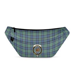 ScotsTee Shop Scottish Leslie Hunting Ancient SC Clan Crest Tartan Fanny Pack Plaid Waist Bag