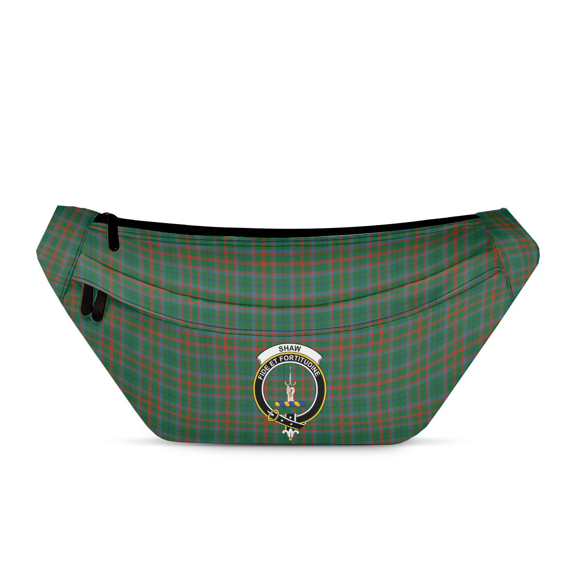 ScotsTee Shop Scottish Shaw of Tordarroch Hunting Ancient Clan Crest Tartan Fanny Pack Plaid Waist Bag