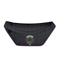 ScotsTee Shop Scottish MacArthur of Milton Hunting Clan Crest Tartan Fanny Pack Plaid Waist Bag