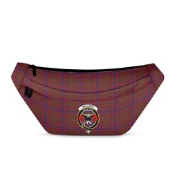 ScotsTee Shop Scottish MacLeod Red Clan Crest Tartan Fanny Pack Plaid Waist Bag
