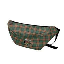 ScotsTee Shop Scottish Pollock Clan Crest Tartan Fanny Pack Plaid Waist Bag