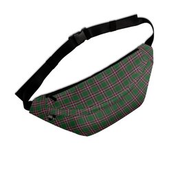 ScotsTee Shop Scottish McFarlane Hunting Clan Crest Tartan Fanny Pack Plaid Waist Bag