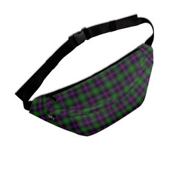 ScotsTee Shop Scottish Martin Hunting Clan Crest Tartan Fanny Pack Plaid Waist Bag