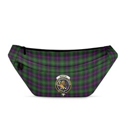 ScotsTee Shop Scottish Martin Hunting Clan Crest Tartan Fanny Pack Plaid Waist Bag