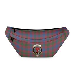 ScotsTee Shop Scottish Laing Artefact Ancient Clan Crest Tartan Fanny Pack Plaid Waist Bag