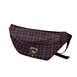 ScotsTee Shop Scottish MacDonald Modern Clan Crest Tartan Fanny Pack Plaid Waist Bag