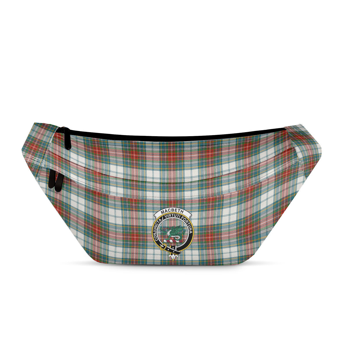 ScotsTee Shop Scottish MacBeth Dress Ancient Clan Crest Tartan Fanny Pack Plaid Waist Bag