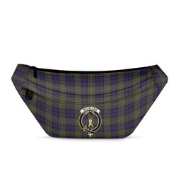 ScotsTee Shop Scottish McLellan Clan Crest Tartan Fanny Pack Plaid Waist Bag