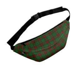 ScotsTee Shop Scottish Maxwell Hunting Clan Crest Tartan Fanny Pack Plaid Waist Bag