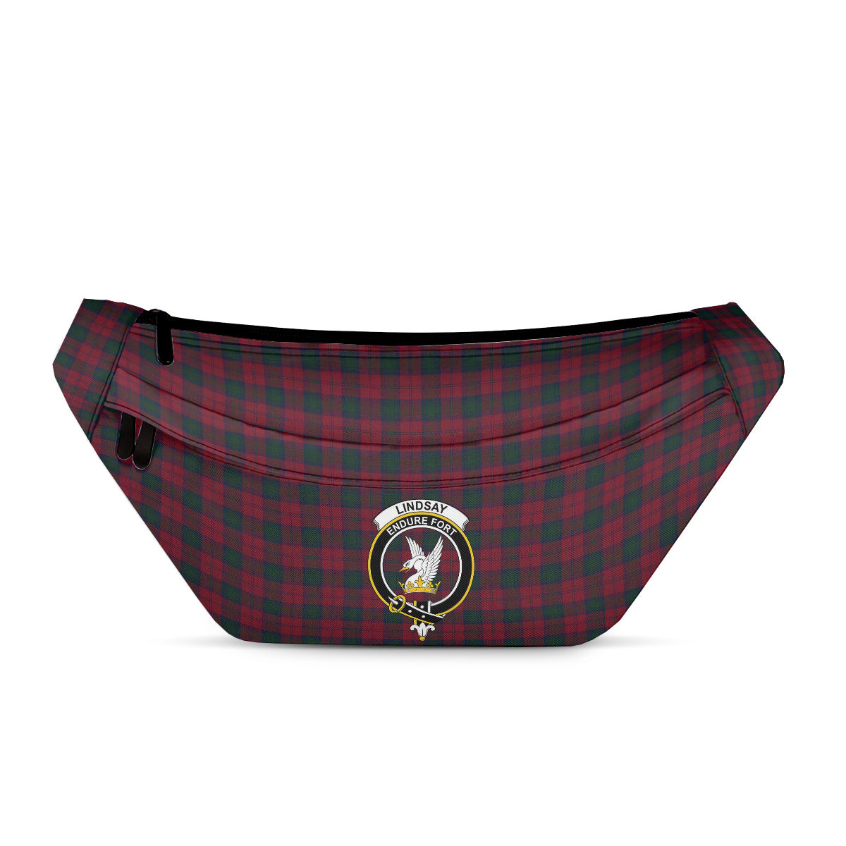 ScotsTee Shop Scottish Lindsay 1 Clan Crest Tartan Fanny Pack Plaid Waist Bag