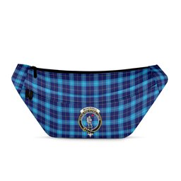 ScotsTee Shop Scottish McKerrell Clan Crest Tartan Fanny Pack Plaid Waist Bag