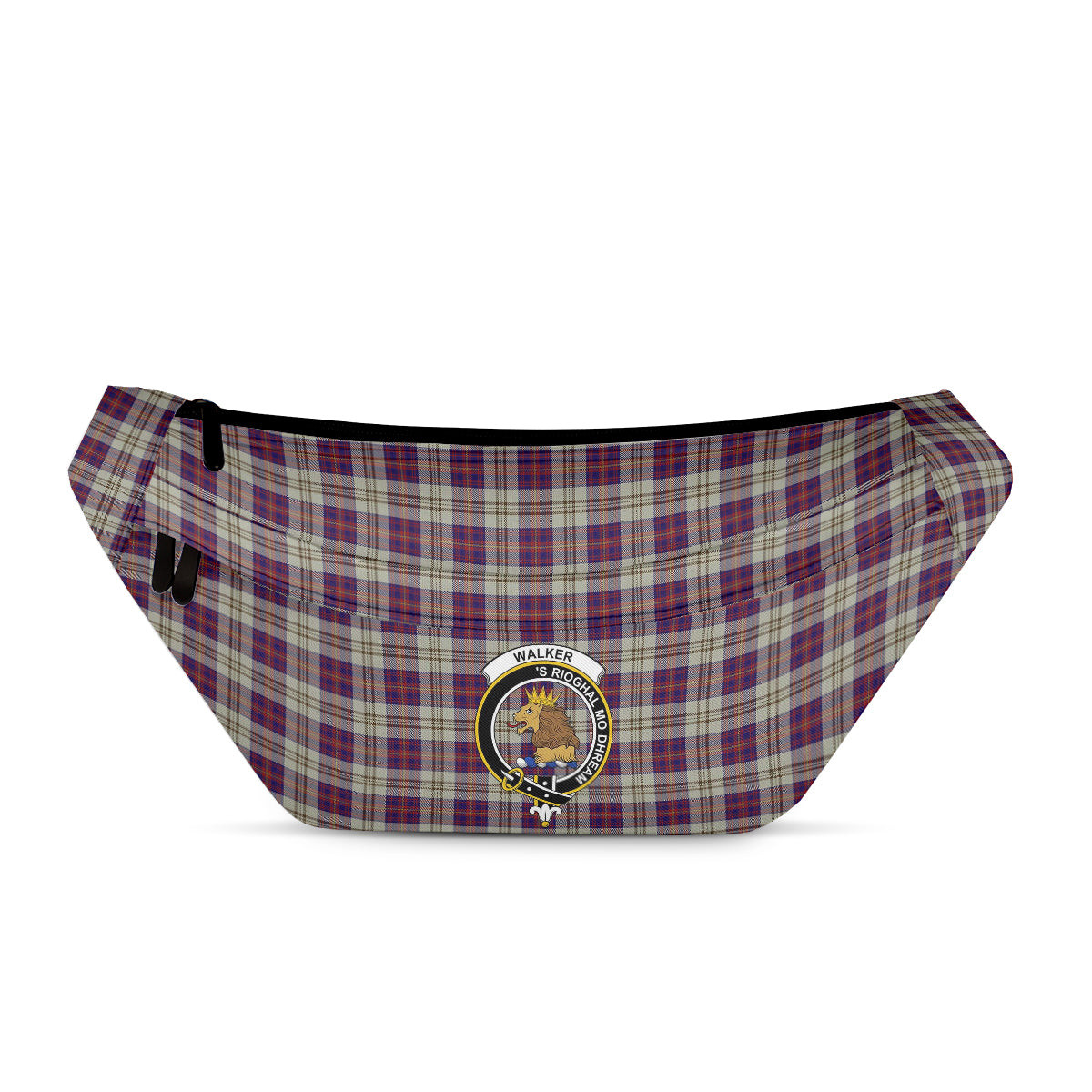 ScotsTee Shop Scottish Walker Dress Clan Crest Tartan Fanny Pack Plaid Waist Bag