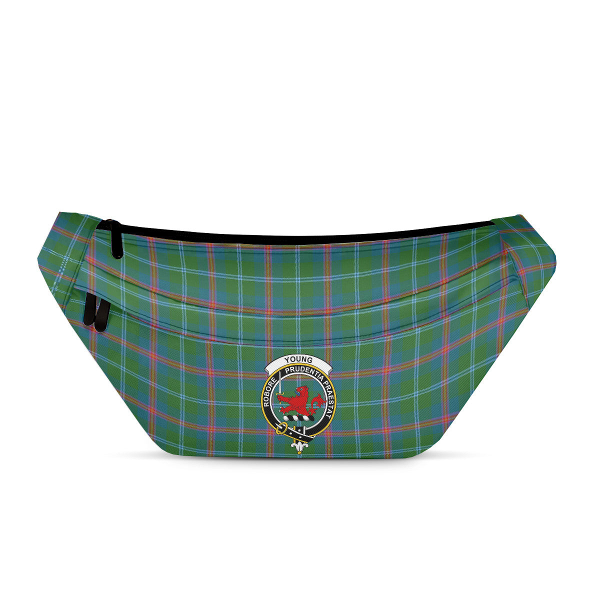 ScotsTee Shop Scottish Young Ancient Clan Crest Tartan Fanny Pack Plaid Waist Bag