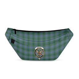 ScotsTee Shop Scottish Wishart Hunting Ancient Clan Crest Tartan Fanny Pack Plaid Waist Bag