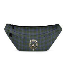 ScotsTee Shop Scottish McMillan Hunting Clan Crest Tartan Fanny Pack Plaid Waist Bag