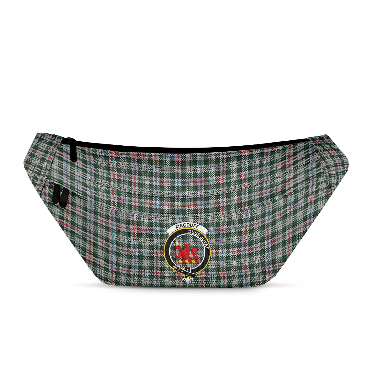ScotsTee Shop Scottish MacDuff Dress 2 Clan Crest Tartan Fanny Pack Plaid Waist Bag