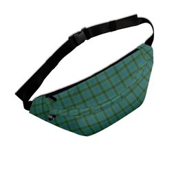 ScotsTee Shop Scottish MacKendrick Ancient Clan Crest Tartan Fanny Pack Plaid Waist Bag