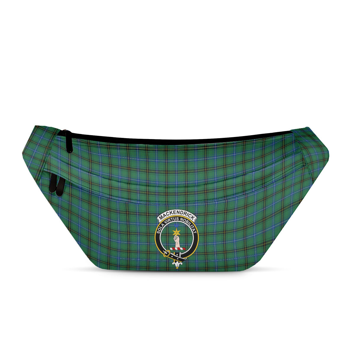 ScotsTee Shop Scottish MacKendrick Ancient Clan Crest Tartan Fanny Pack Plaid Waist Bag