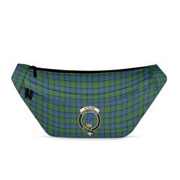 ScotsTee Shop Scottish Stirling Clan Crest Tartan Fanny Pack Plaid Waist Bag