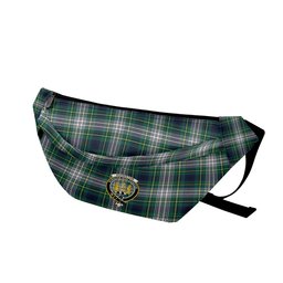 ScotsTee Shop Scottish Johnstone Dress Modern Clan Crest Tartan Fanny Pack Plaid Waist Bag