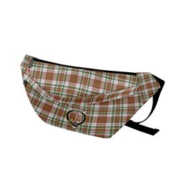 ScotsTee Shop Scottish McAlister Dress Ancient Clan Crest Tartan Fanny Pack Plaid Waist Bag