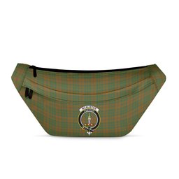 ScotsTee Shop Scottish McAlister of Glenbarr Hunting Modern Clan Crest Tartan Fanny Pack Plaid Waist Bag