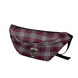 ScotsTee Shop Scottish Little of Morton Rigg Modern Clan Crest Tartan Fanny Pack Plaid Waist Bag