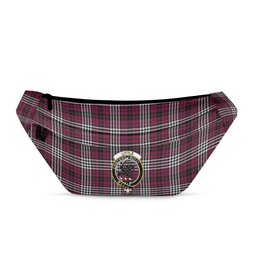 ScotsTee Shop Scottish Little of Morton Rigg Modern Clan Crest Tartan Fanny Pack Plaid Waist Bag