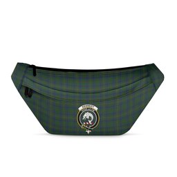 ScotsTee Shop Scottish Kennedy Clan Crest Tartan Fanny Pack Plaid Waist Bag