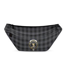 ScotsTee Shop Scottish Stewart Mourning Originaux Ancient Clan Crest Tartan Fanny Pack Plaid Waist Bag