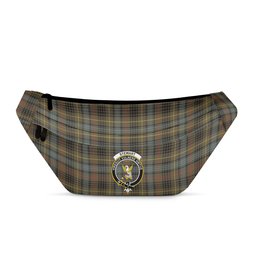 ScotsTee Shop Scottish Stewart Hunting Weathered Clan Crest Tartan Fanny Pack Plaid Waist Bag