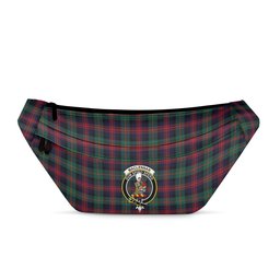 ScotsTee Shop Scottish MacLennan Modern Clan Crest Tartan Fanny Pack Plaid Waist Bag